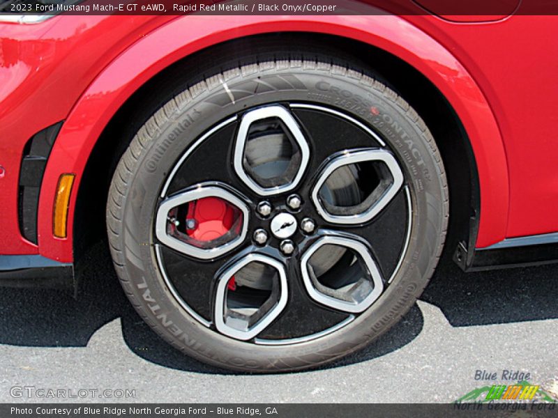 Rapid Red Metallic / Black Onyx/Copper 2023 Ford Mustang Mach-E GT eAWD