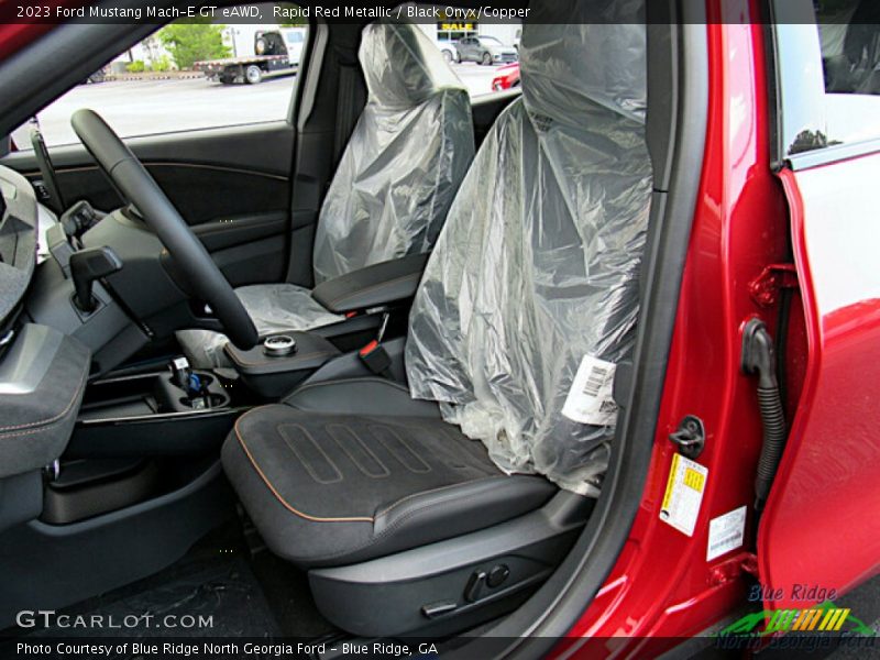 Rapid Red Metallic / Black Onyx/Copper 2023 Ford Mustang Mach-E GT eAWD