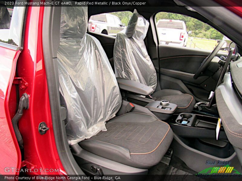 Rapid Red Metallic / Black Onyx/Copper 2023 Ford Mustang Mach-E GT eAWD