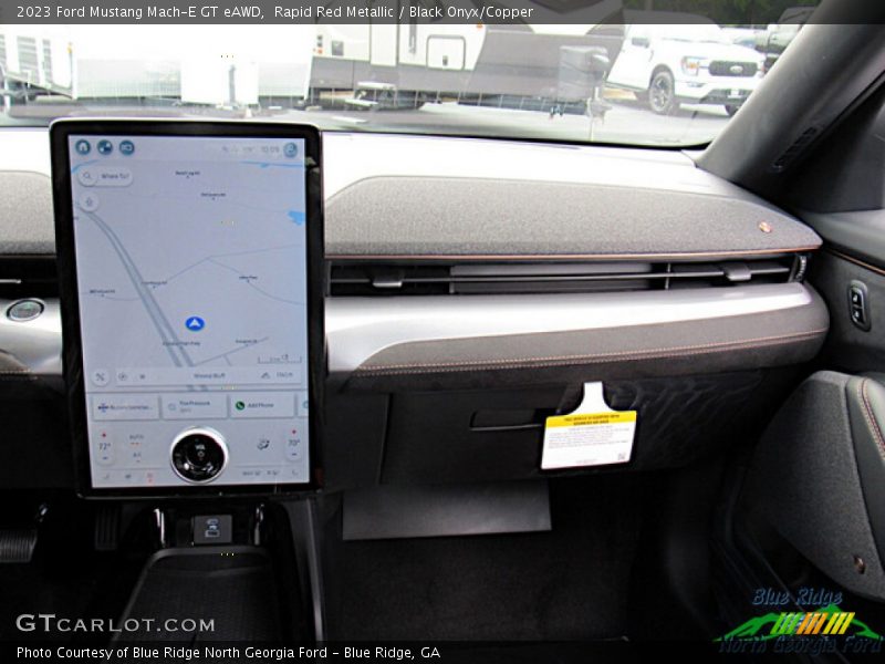 Rapid Red Metallic / Black Onyx/Copper 2023 Ford Mustang Mach-E GT eAWD