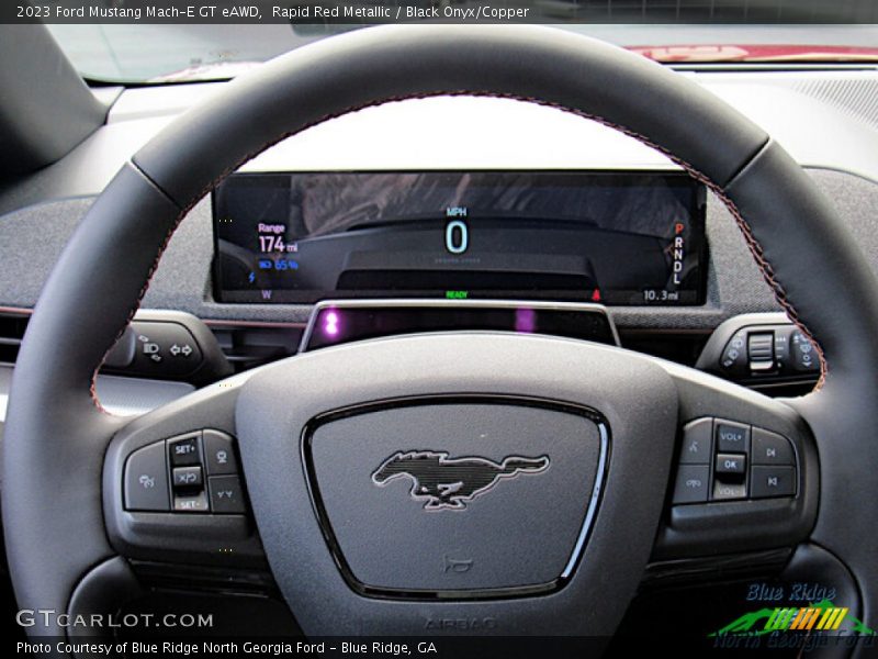 Rapid Red Metallic / Black Onyx/Copper 2023 Ford Mustang Mach-E GT eAWD
