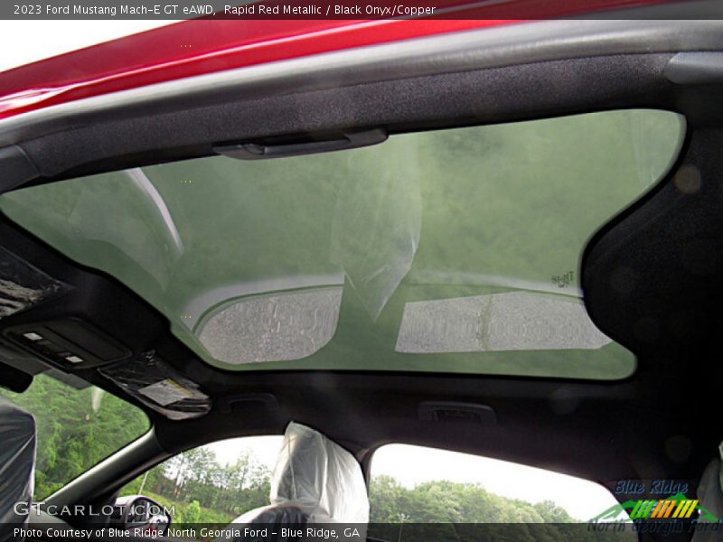 Rapid Red Metallic / Black Onyx/Copper 2023 Ford Mustang Mach-E GT eAWD