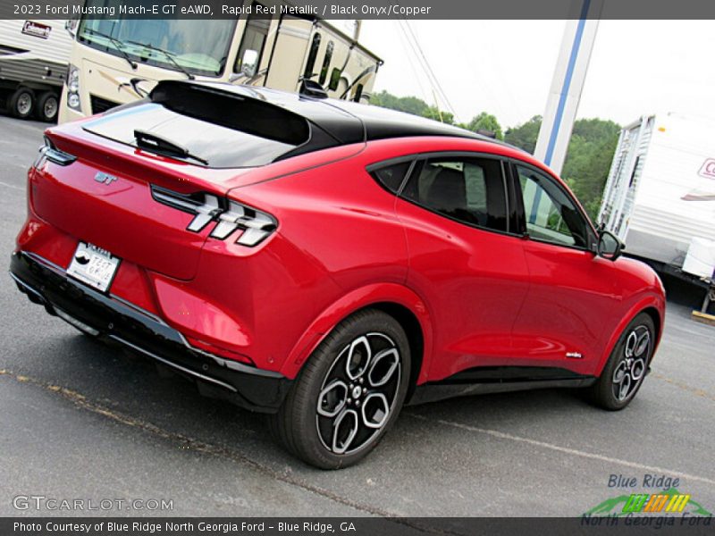 Rapid Red Metallic / Black Onyx/Copper 2023 Ford Mustang Mach-E GT eAWD