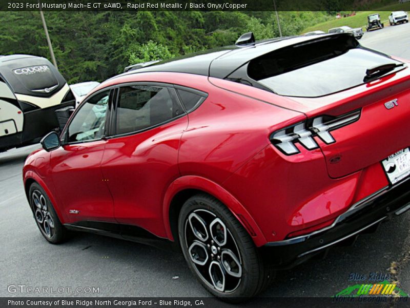 Rapid Red Metallic / Black Onyx/Copper 2023 Ford Mustang Mach-E GT eAWD