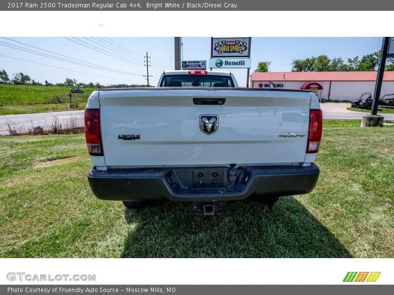 Bright White / Black/Diesel Gray 2017 Ram 2500 Tradesman Regular Cab 4x4