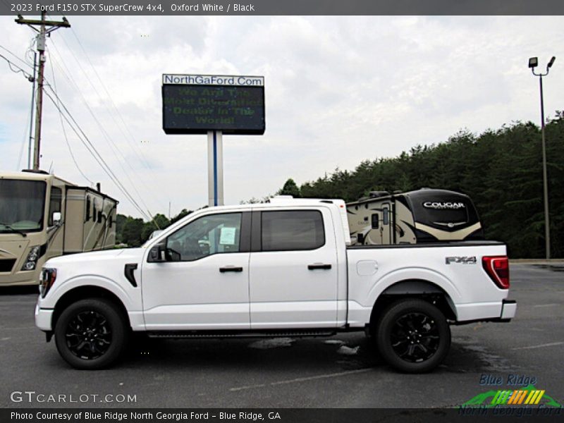 Oxford White / Black 2023 Ford F150 STX SuperCrew 4x4