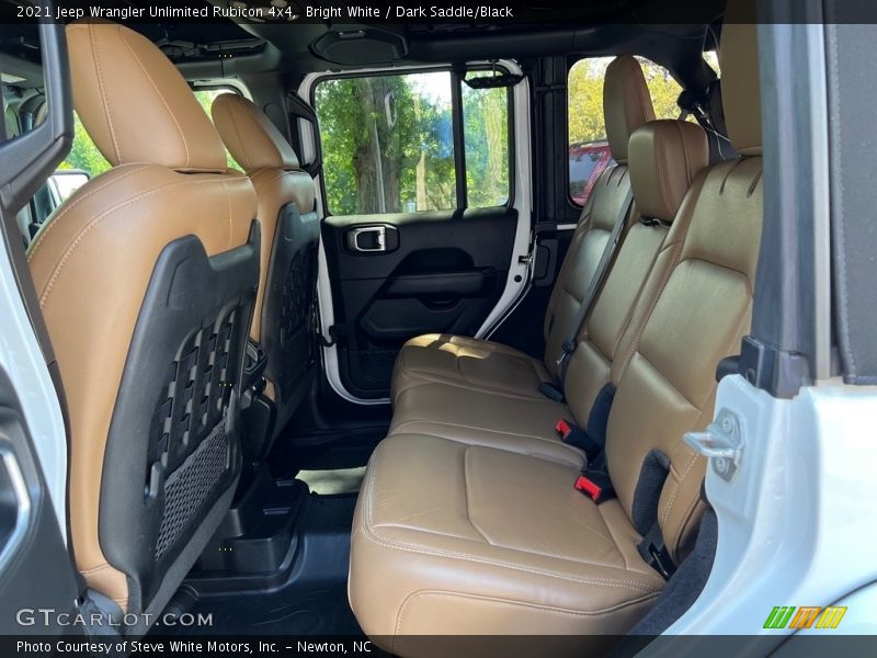 Rear Seat of 2021 Wrangler Unlimited Rubicon 4x4