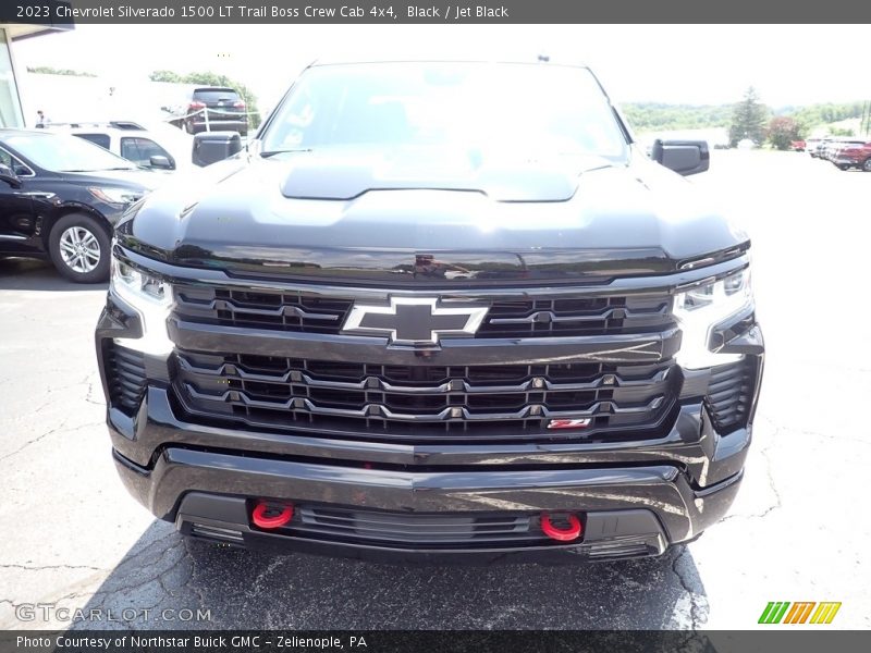 Black / Jet Black 2023 Chevrolet Silverado 1500 LT Trail Boss Crew Cab 4x4