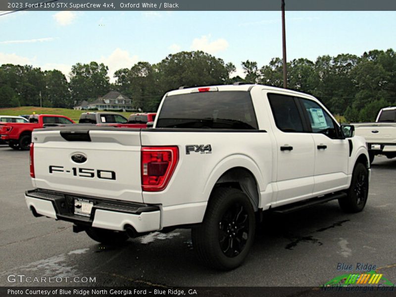 Oxford White / Black 2023 Ford F150 STX SuperCrew 4x4