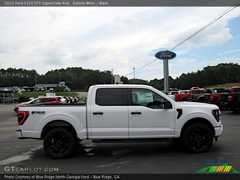 Oxford White / Black 2023 Ford F150 STX SuperCrew 4x4