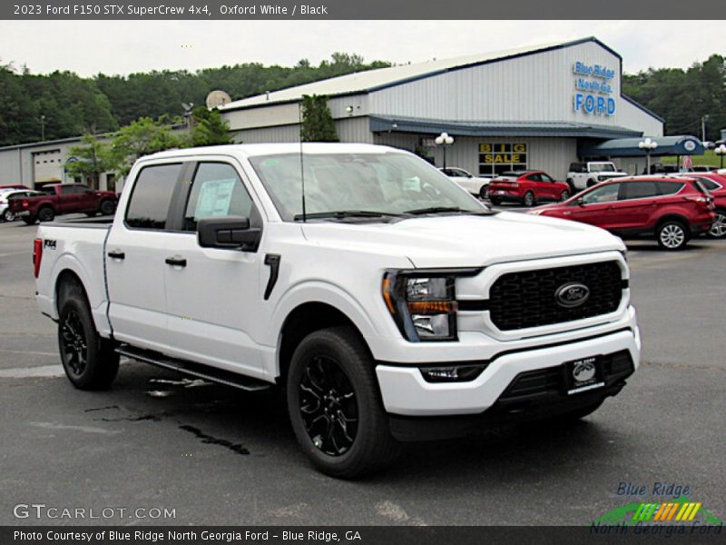 Oxford White / Black 2023 Ford F150 STX SuperCrew 4x4