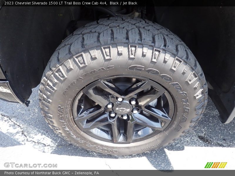 Black / Jet Black 2023 Chevrolet Silverado 1500 LT Trail Boss Crew Cab 4x4