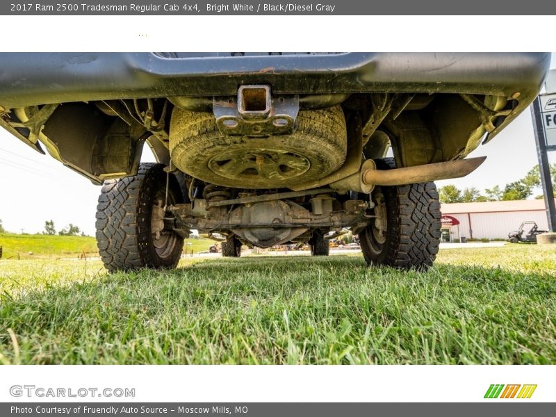 Bright White / Black/Diesel Gray 2017 Ram 2500 Tradesman Regular Cab 4x4