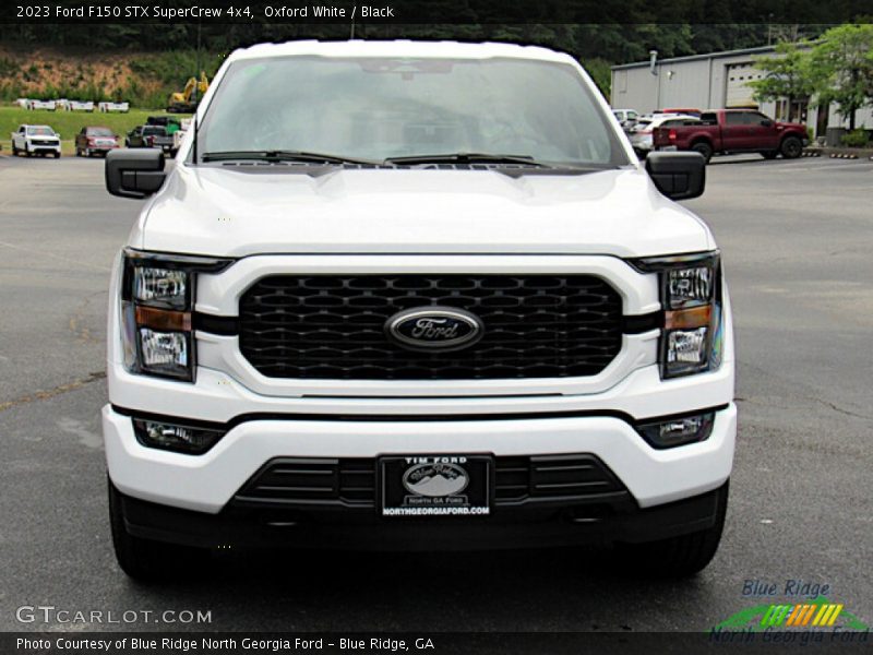 Oxford White / Black 2023 Ford F150 STX SuperCrew 4x4