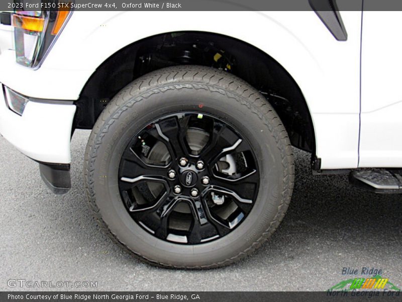 Oxford White / Black 2023 Ford F150 STX SuperCrew 4x4