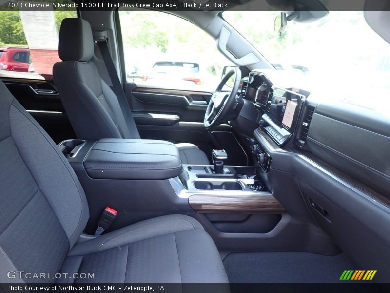 Black / Jet Black 2023 Chevrolet Silverado 1500 LT Trail Boss Crew Cab 4x4
