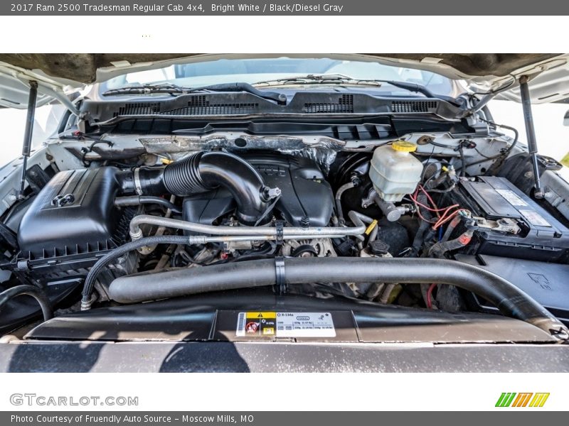 Bright White / Black/Diesel Gray 2017 Ram 2500 Tradesman Regular Cab 4x4