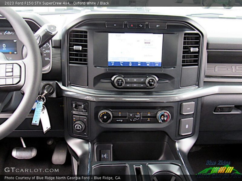 Oxford White / Black 2023 Ford F150 STX SuperCrew 4x4