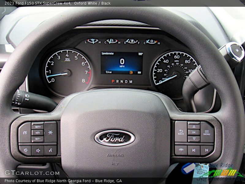 Oxford White / Black 2023 Ford F150 STX SuperCrew 4x4