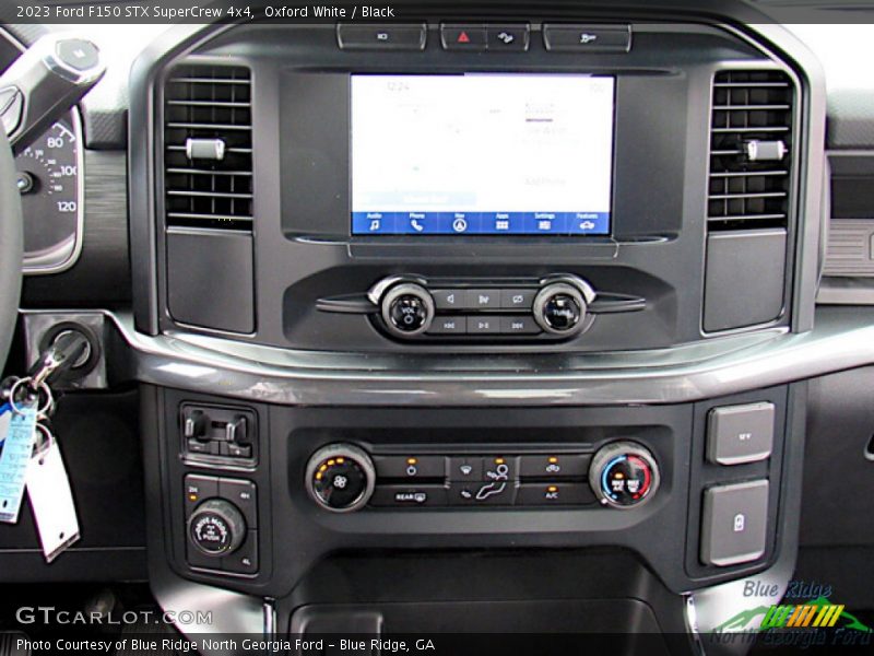 Oxford White / Black 2023 Ford F150 STX SuperCrew 4x4