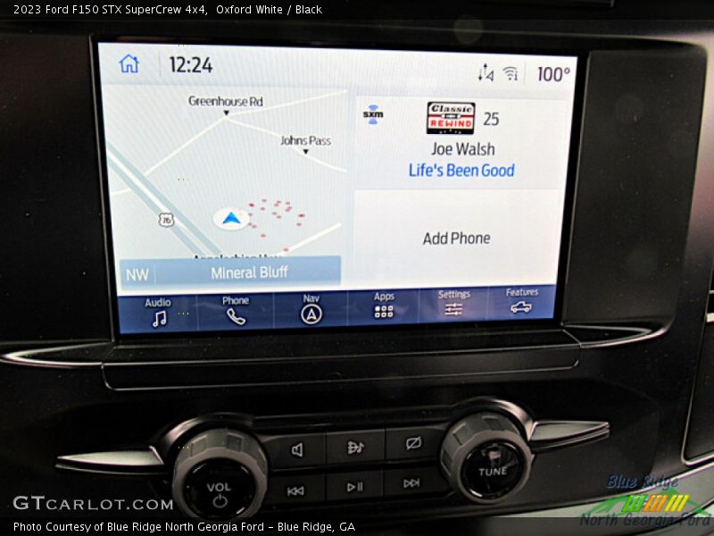 Oxford White / Black 2023 Ford F150 STX SuperCrew 4x4