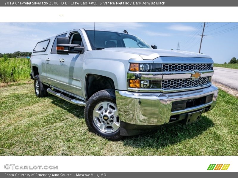 Silver Ice Metallic / Dark Ash/Jet Black 2019 Chevrolet Silverado 2500HD LT Crew Cab 4WD