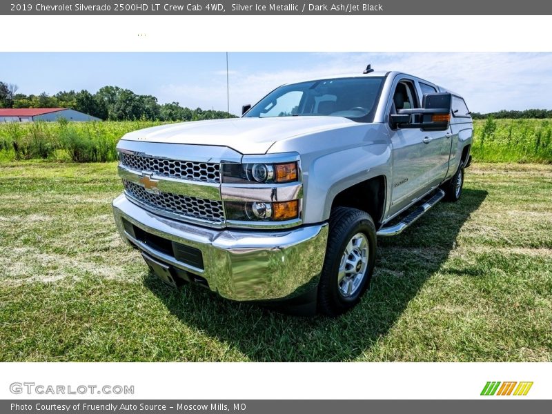 Silver Ice Metallic / Dark Ash/Jet Black 2019 Chevrolet Silverado 2500HD LT Crew Cab 4WD