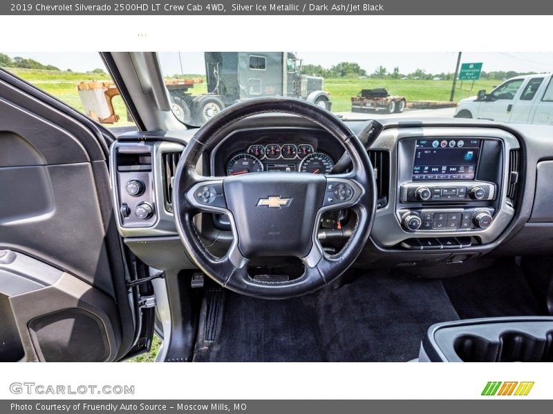 Silver Ice Metallic / Dark Ash/Jet Black 2019 Chevrolet Silverado 2500HD LT Crew Cab 4WD