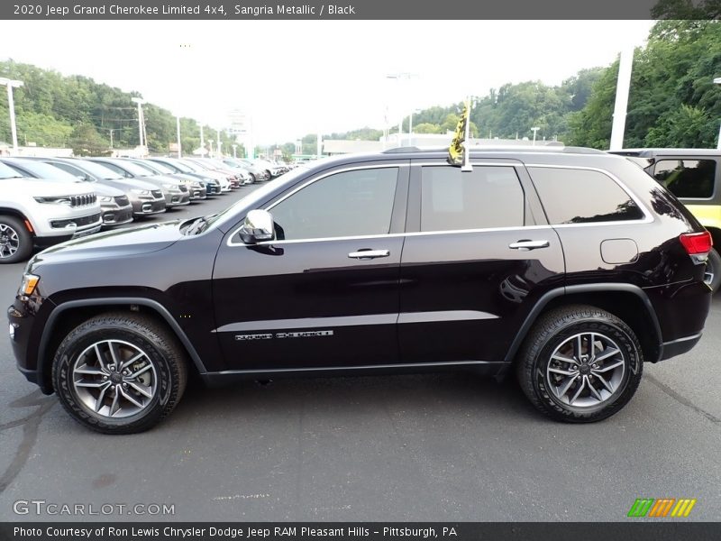  2020 Grand Cherokee Limited 4x4 Sangria Metallic