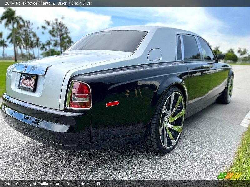 Black / Black/Silver 2004 Rolls-Royce Phantom