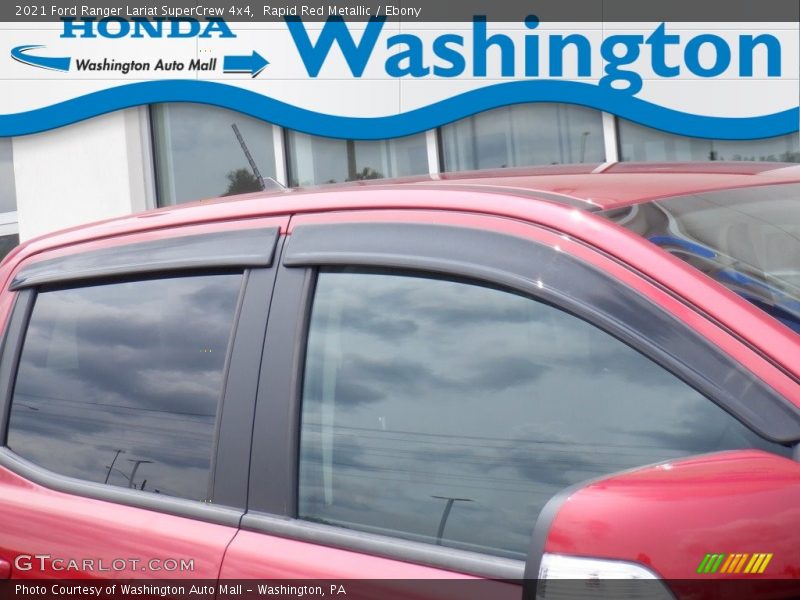 Rapid Red Metallic / Ebony 2021 Ford Ranger Lariat SuperCrew 4x4