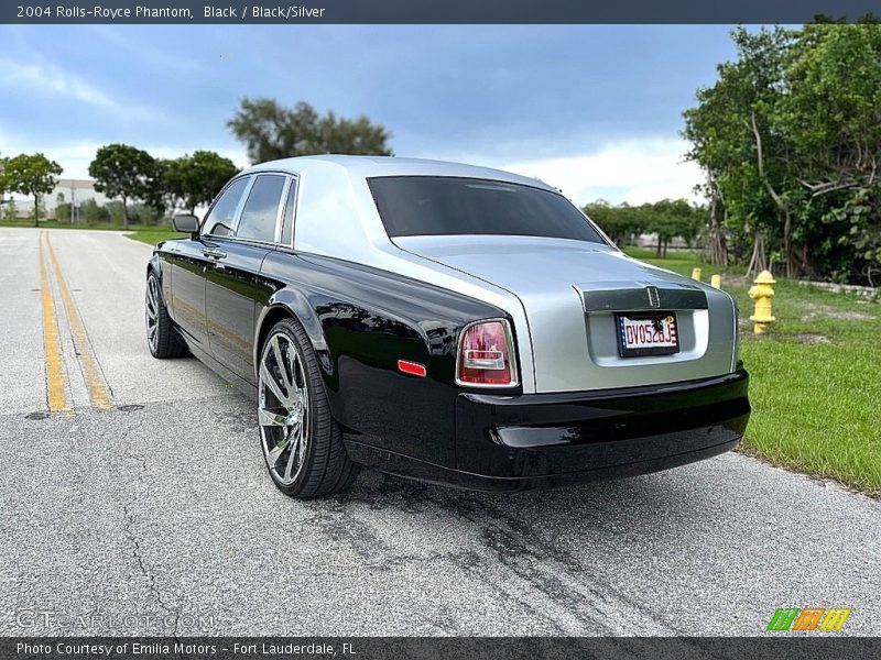 Black / Black/Silver 2004 Rolls-Royce Phantom
