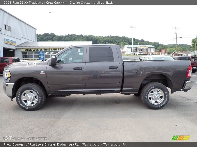 Granite Crystal Metallic / Black 2023 Ram 2500 Tradesman Crew Cab 4x4
