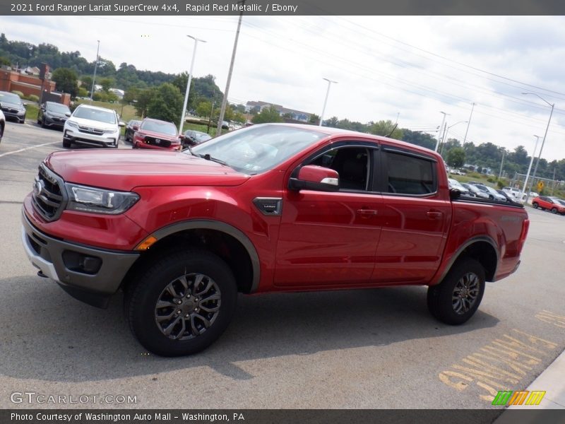 Rapid Red Metallic / Ebony 2021 Ford Ranger Lariat SuperCrew 4x4