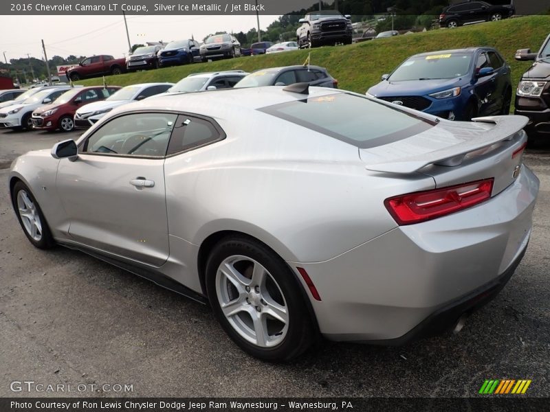 Silver Ice Metallic / Jet Black 2016 Chevrolet Camaro LT Coupe