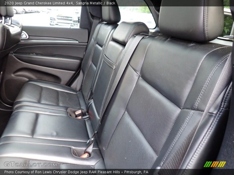 Rear Seat of 2020 Grand Cherokee Limited 4x4