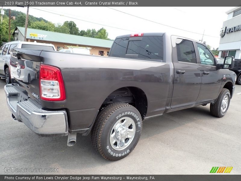 Granite Crystal Metallic / Black 2023 Ram 2500 Tradesman Crew Cab 4x4