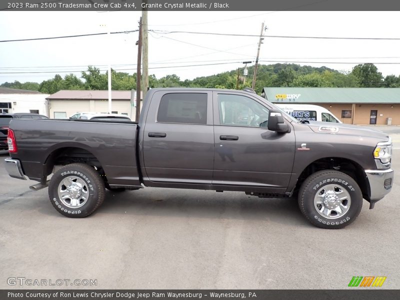 Granite Crystal Metallic / Black 2023 Ram 2500 Tradesman Crew Cab 4x4