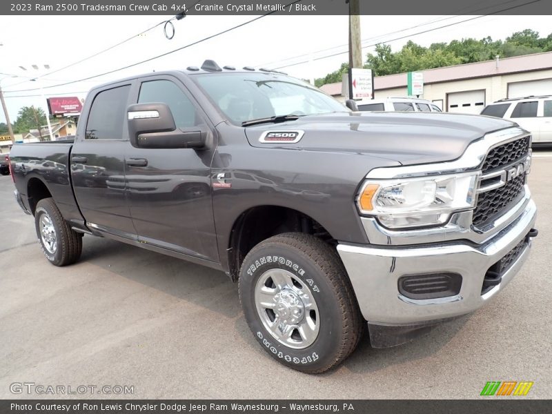 Granite Crystal Metallic / Black 2023 Ram 2500 Tradesman Crew Cab 4x4