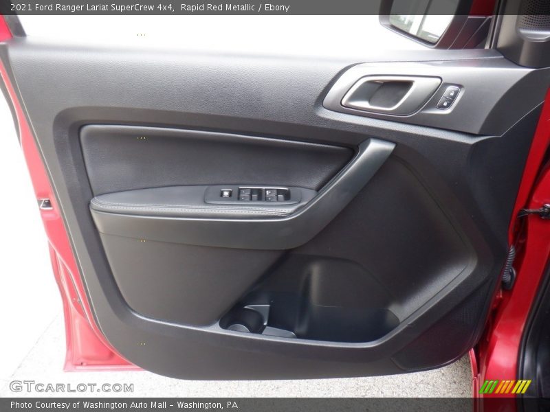 Door Panel of 2021 Ranger Lariat SuperCrew 4x4