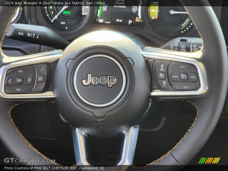 Earl / Black 2024 Jeep Wrangler 4-Door Sahara 4xe Hybrid