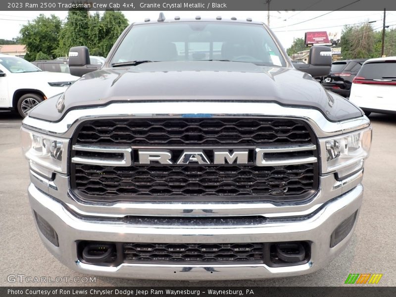Granite Crystal Metallic / Black 2023 Ram 2500 Tradesman Crew Cab 4x4
