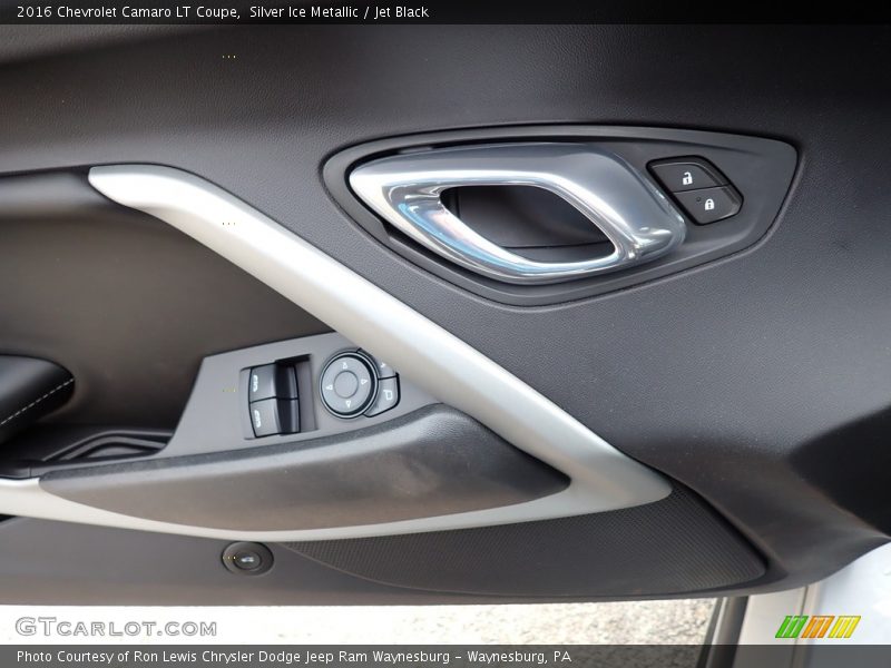 Silver Ice Metallic / Jet Black 2016 Chevrolet Camaro LT Coupe
