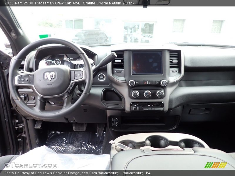 Granite Crystal Metallic / Black 2023 Ram 2500 Tradesman Crew Cab 4x4