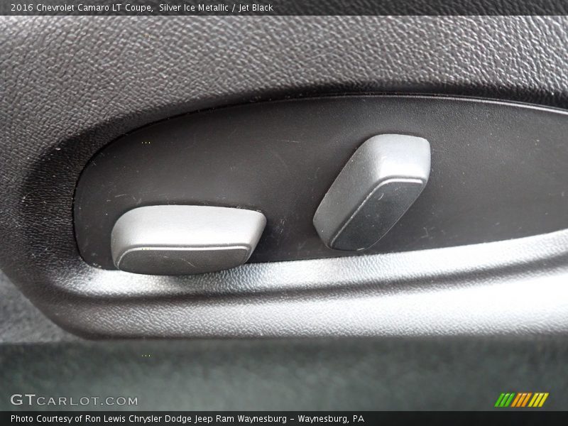 Silver Ice Metallic / Jet Black 2016 Chevrolet Camaro LT Coupe