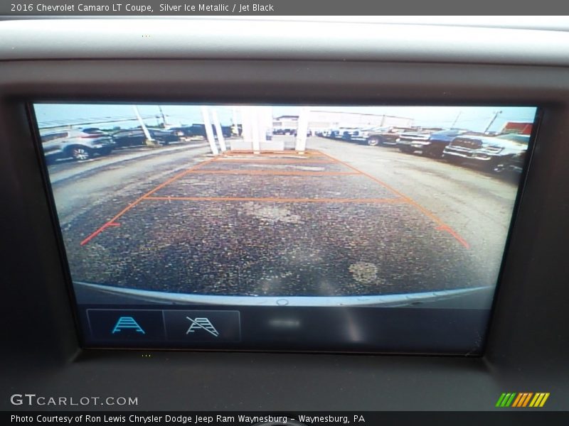 Silver Ice Metallic / Jet Black 2016 Chevrolet Camaro LT Coupe