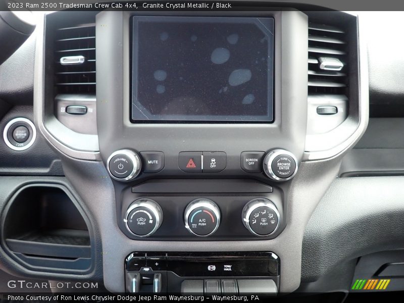 Granite Crystal Metallic / Black 2023 Ram 2500 Tradesman Crew Cab 4x4