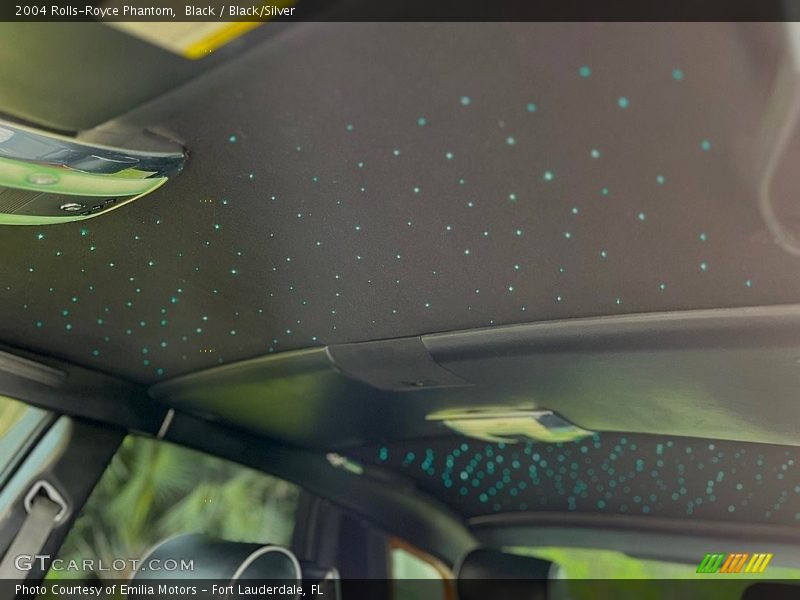 Black / Black/Silver 2004 Rolls-Royce Phantom