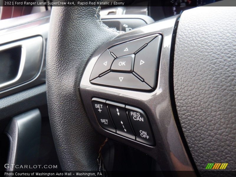  2021 Ranger Lariat SuperCrew 4x4 Steering Wheel