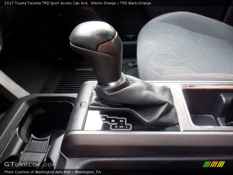 Inferno Orange / TRD Black/Orange 2017 Toyota Tacoma TRD Sport Access Cab 4x4